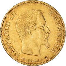 Coin, France, Napoleon III, Napoléon III, 10 Francs, 1860, Paris, VF(30-35)
