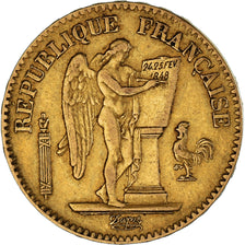 Coin, France, Génie, 20 Francs, 1849, Paris, EF(40-45), Gold, KM:757