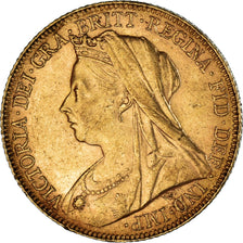 Münze, Großbritannien, Victoria, Sovereign, 1899, Melbourne, SS, Gold, KM:785