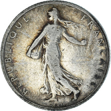 Coin, France, Semeuse, Franc, 1901, Paris, VF(20-25), Silver, KM:844.1