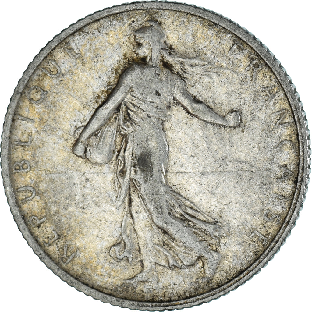 Münze, Frankreich, Semeuse, Franc, 1911, Paris, S+, Silber, KM:844.1
