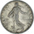 Moneta, Francja, Semeuse, Franc, 1906, Paris, F(12-15), Srebro, KM:844.1