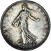 Moneda, Francia, Semeuse, Franc, 1908, BC+, Plata, Gadoury:467