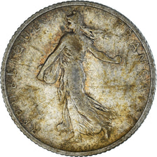 Coin, France, Semeuse, Franc, 1902, Paris, VF(30-35), Silver, KM:844.1