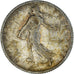 Coin, France, Semeuse, Franc, 1902, Paris, VF(30-35), Silver, KM:844.1