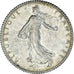 Coin, France, Semeuse, Franc, 1917, Paris, EF(40-45), Silver, KM:844.1