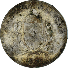 Coin, Hungary, Pengo, 1926, Budapest, VF(20-25), Silver, KM:510