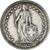 Monnaie, Suisse, Franc, 1940, TTB, Argent, KM:24