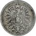 Coin, GERMANY - EMPIRE, Wilhelm I, Mark, 1875, Darmstadt, VF(20-25), Silver