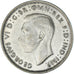 Coin, Australia, George VI, Florin, 1947, Melbourne, VF(30-35), Silver, KM:40a