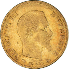 Coin, France, Napoleon III, Napoléon III, 10 Francs, 1859, Paris, VF(30-35)
