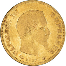 Münze, Frankreich, Napoleon III, 10 Francs, 1857, Paris, S+, Gold