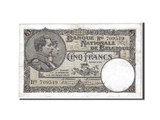 Banknote, Belgium, 5 Francs, 1925, EF(40-45)