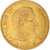 Moneda, Francia, Napoleon III, 10 Francs, 1857, Paris, BC+, Oro