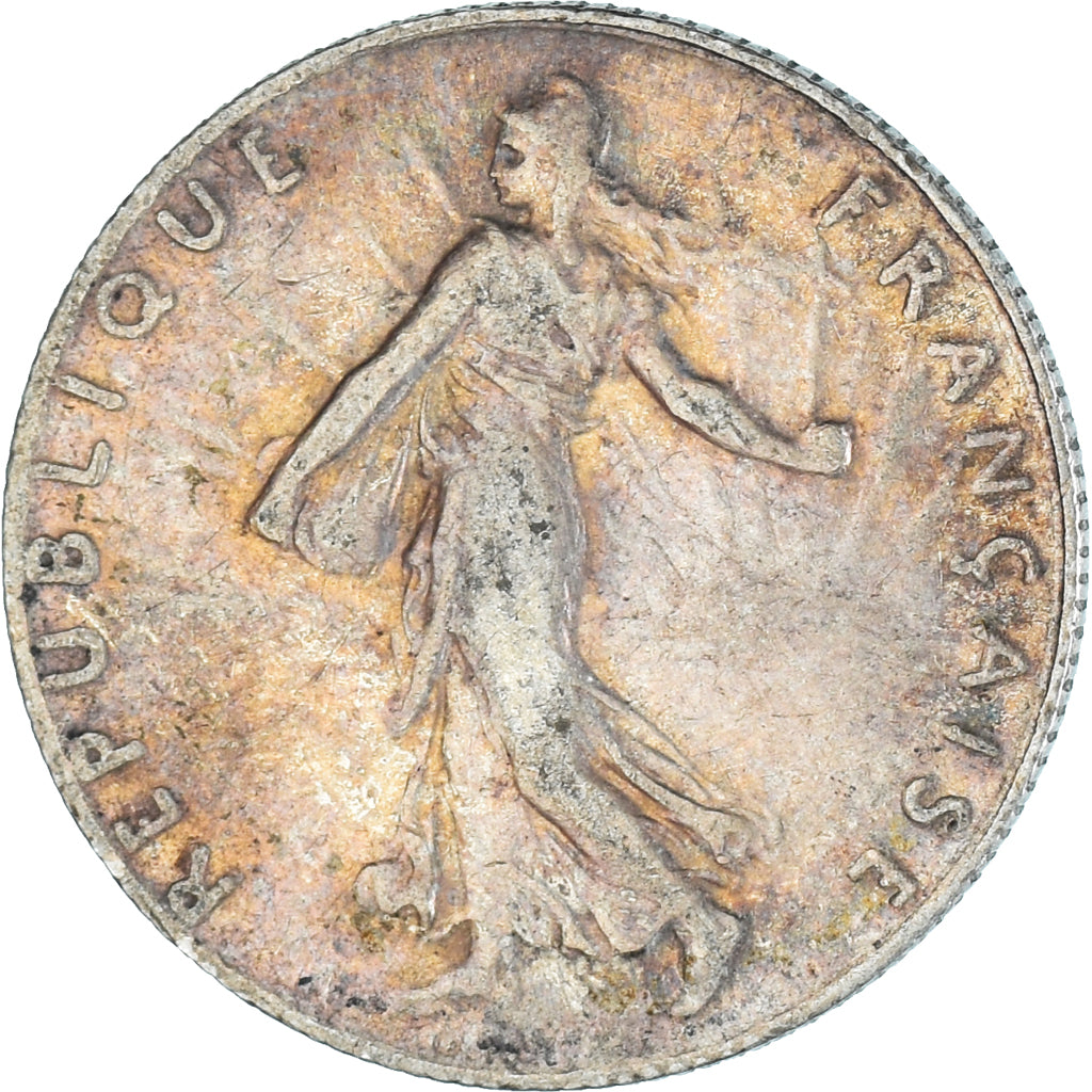 Monnaie, France, 50 Centimes, 1912, Paris, TTB, Argent
