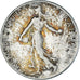 Monnaie, France, Semeuse, 50 Centimes, 1917, Paris, TTB+, Argent, KM:854