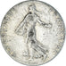 Moneta, Francia, Semeuse, 50 Centimes, 1904, Paris, BB, Argento, KM:854