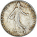 France, Semeuse, 50 Centimes, 1916, Paris, EF(40-45), Silver, KM:854