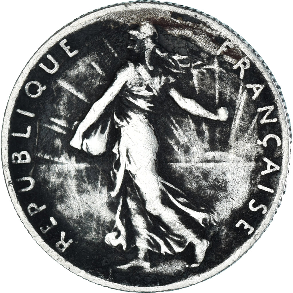 Moneta, Francia, Semeuse, 50 Centimes, 1898, Paris, MB+, Argento, KM:854