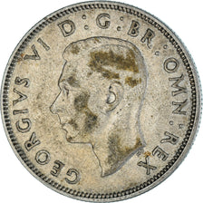 Coin, Great Britain, George VI, Florin, Two Shillings, 1938, VF(30-35), Silver