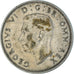 Coin, Great Britain, George VI, Florin, Two Shillings, 1938, VF(30-35), Silver