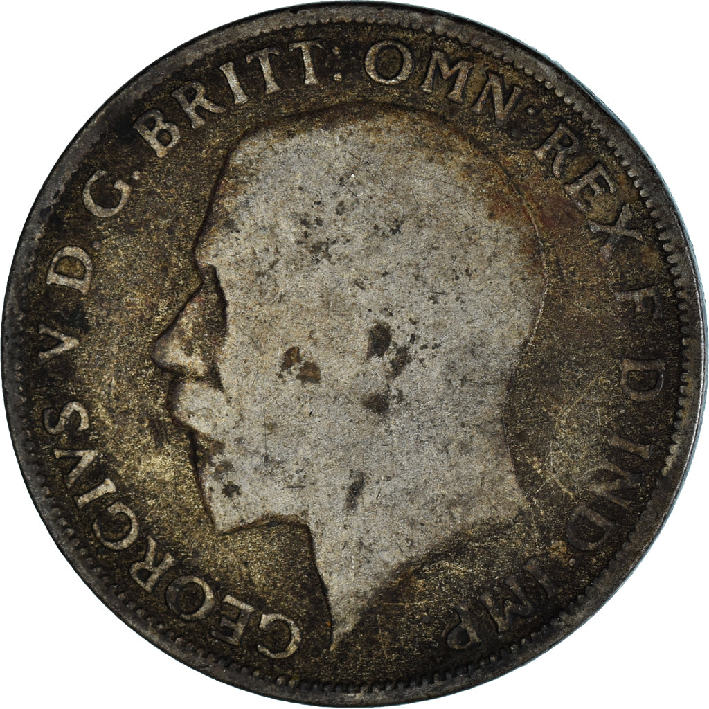 Coin, Great Britain, George V, Florin, Two Shillings, 1920, F(12-15), Silver