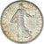 Moneta, Francja, Semeuse, Franc, 1919, Paris, MS(60-62), Srebro, KM:844.1
