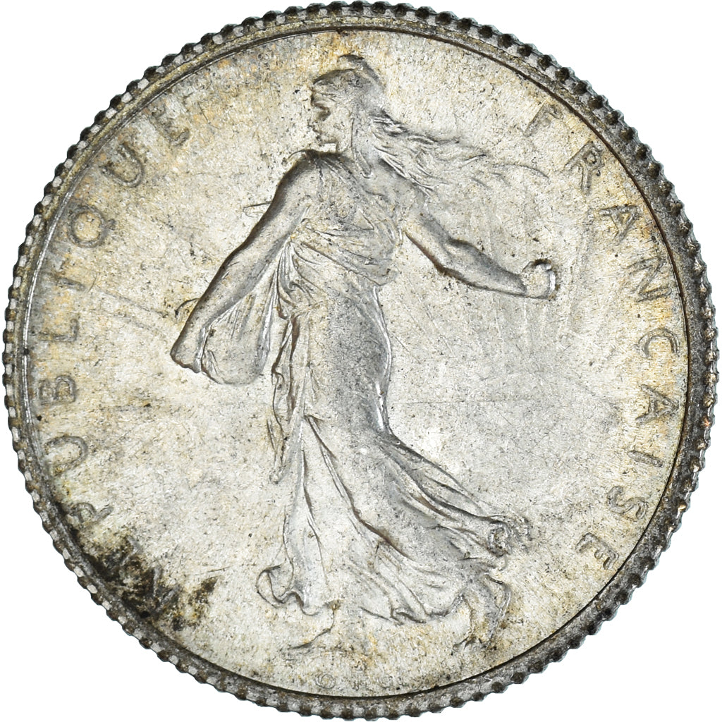 Münze, Frankreich, Semeuse, Franc, 1917, Paris, VZ+, Silber, KM:844.1