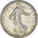 Moneta, Francia, Semeuse, Franc, 1917, Paris, SPL-, Argento, KM:844.1