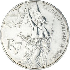Coin, France, Liberté guidant le peuple, 100 Francs, 1993, AU(55-58), Silver