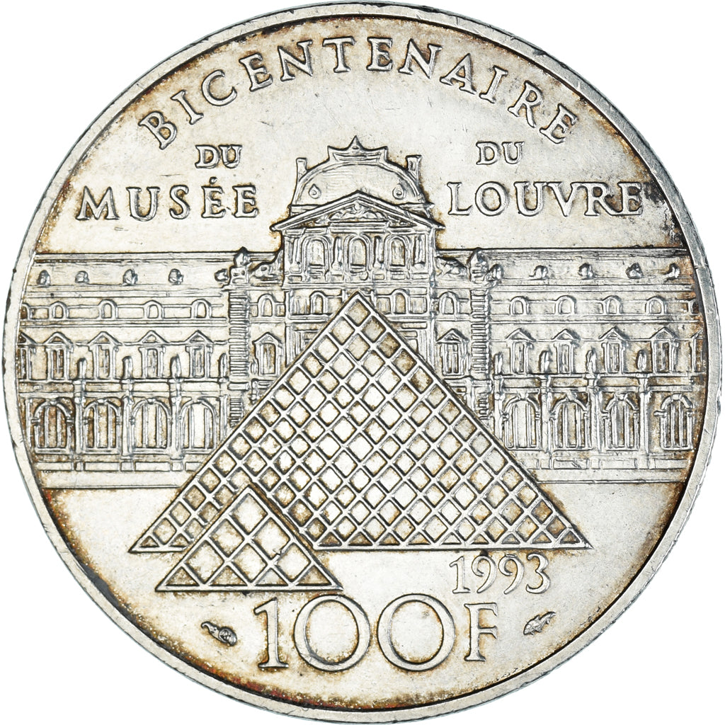 Coin, France, Liberté guidant le peuple, 100 Francs, 1993, AU(55-58), Silver
