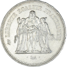 Münze, Frankreich, Hercule, 50 Francs, 1978, Paris, SS+, Silber, KM:941.1