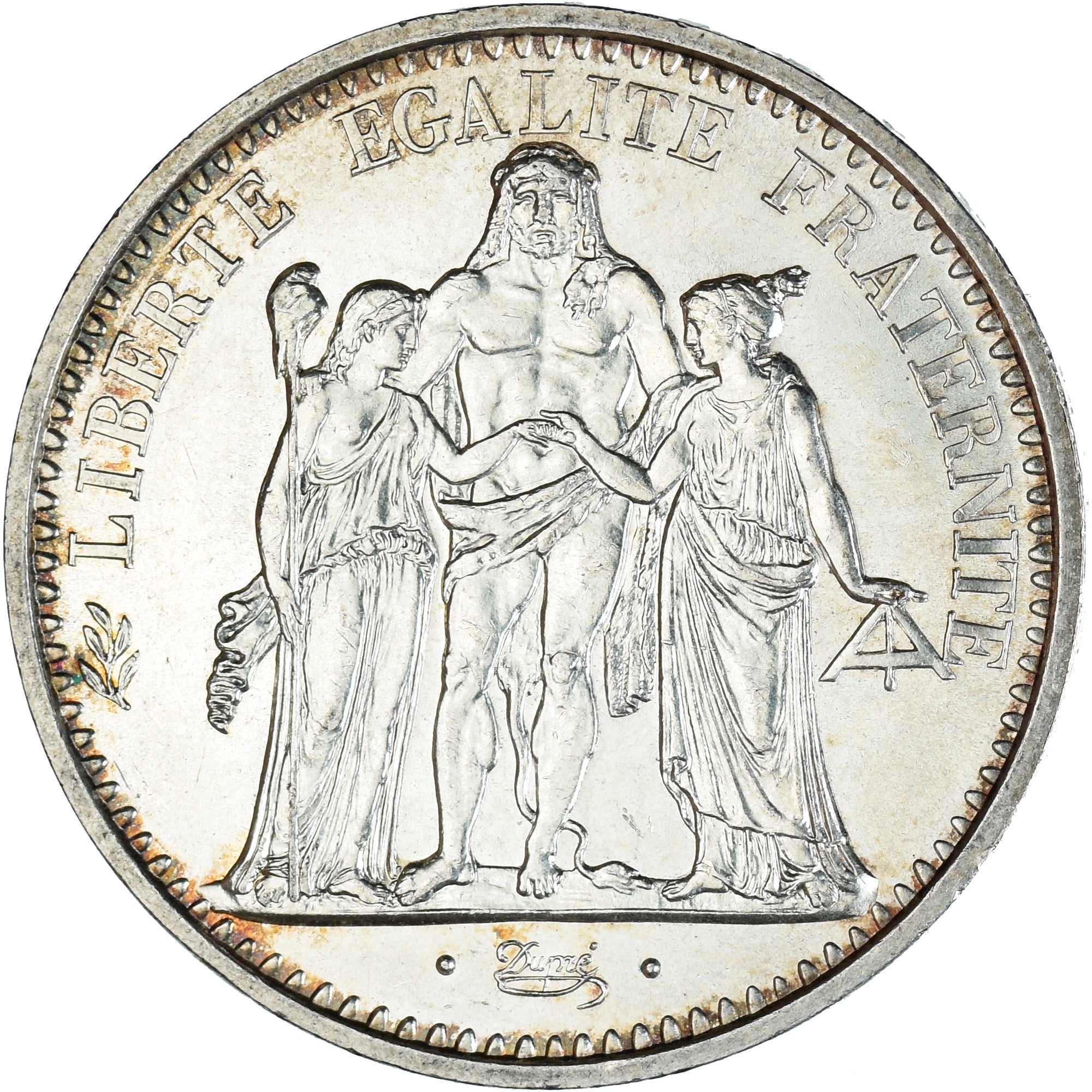 Coin, France, Hercule, 10 Francs, 1972, Paris, MS(60-62), Silver, KM:932