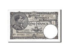 Belgium, 5 Francs, 1925, KM #93, EF(40-45), V05660487