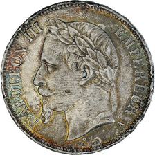 Coin, France, Napoleon III, Napoléon III, 5 Francs, 1869, Paris, VF(20-25)