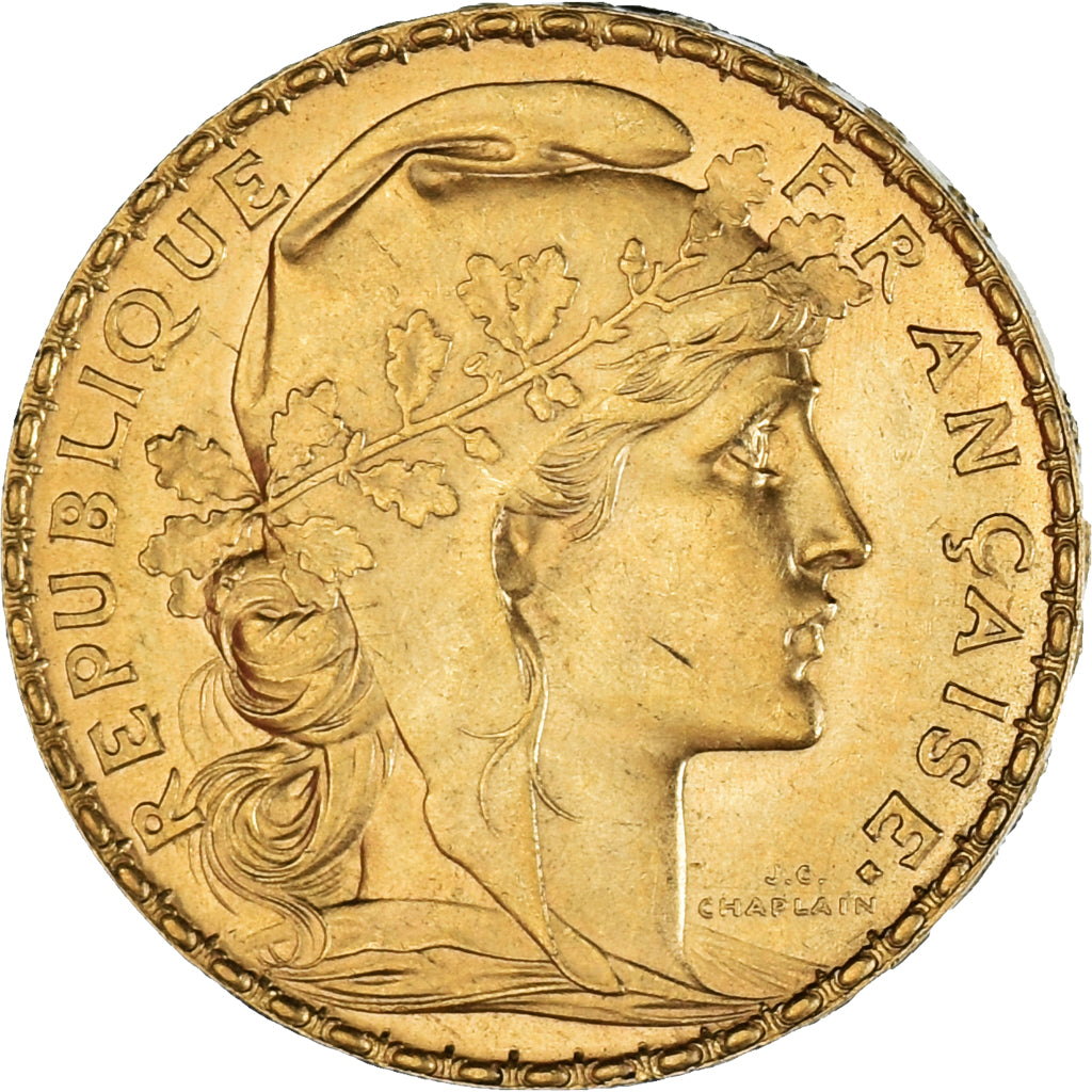 Monnaie, France, Marianne, 20 Francs, 1901, Paris, TTB+, Or, Gadoury:1064