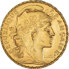 Monnaie, France, Marianne, 20 Francs, 1901, Paris, TTB+, Or, Gadoury:1064