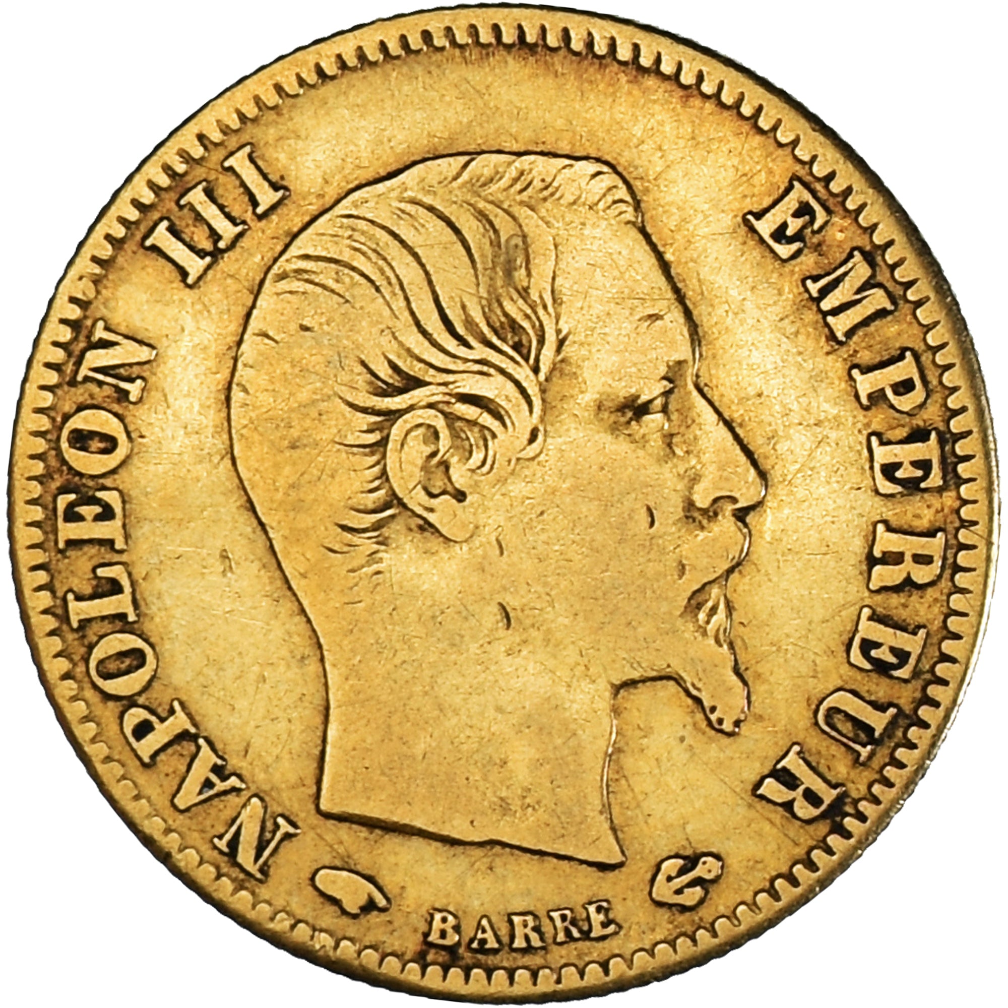 Munten, Frankrijk, Napoleon III, 5 Francs, 1859, Paris, FR+, Goud, KM:787.1