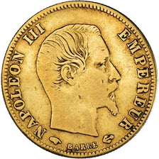 Munten, Frankrijk, Napoleon III, 5 Francs, 1859, Paris, FR+, Goud, KM:787.1