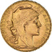 Moneda, Francia, Marianne, 20 Francs, 1910, Paris, EBC, Oro, KM:857