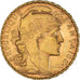 Munten, Frankrijk, Marianne, 20 Francs, 1907, Paris, ZF+, Goud, KM:857