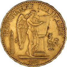 Münze, Frankreich, Génie, 20 Francs, 1878, Paris, SS+, Gold, KM:825