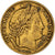 Moneda, Francia, Cérès, 10 Francs, 1850, Paris, BC+, Oro, KM:770, Gadoury:1012