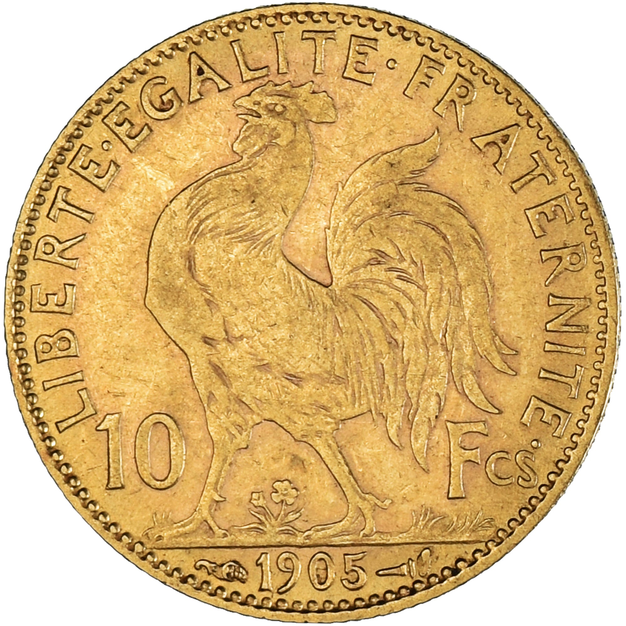 Coin, France, Marianne, 10 Francs, 1905, Paris, EF(40-45), Gold, KM:846
