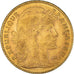 Moneta, Francja, Marianne, 10 Francs, 1911, Paris, EF(40-45), Złoto, KM:846