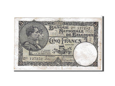 Geldschein, Belgien, 5 Francs, 1925, KM:93, SS
