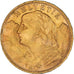 Moneda, Suiza, 20 Francs, 1935, Bern, EBC, Oro, KM:35.1