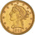 Coin, United States, Coronet Head, $5, Half Eagle, 1895, U.S. Mint
