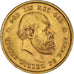 Moeda, Países Baixos, William III, 10 Gulden, 1876, AU(50-53), Dourado, KM:106