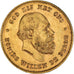 Coin, Netherlands, William III, 10 Gulden, 1875, Utrecht, AU(55-58), Gold